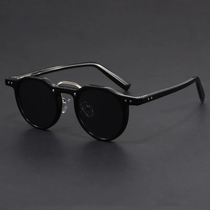 Retro Sonnenbrille mit markantem Rahmen | UV-Schutz für Alltag &amp; Urlaub | Leicht &amp; bequem, unisex | Vintage-Look für jedes Outfit