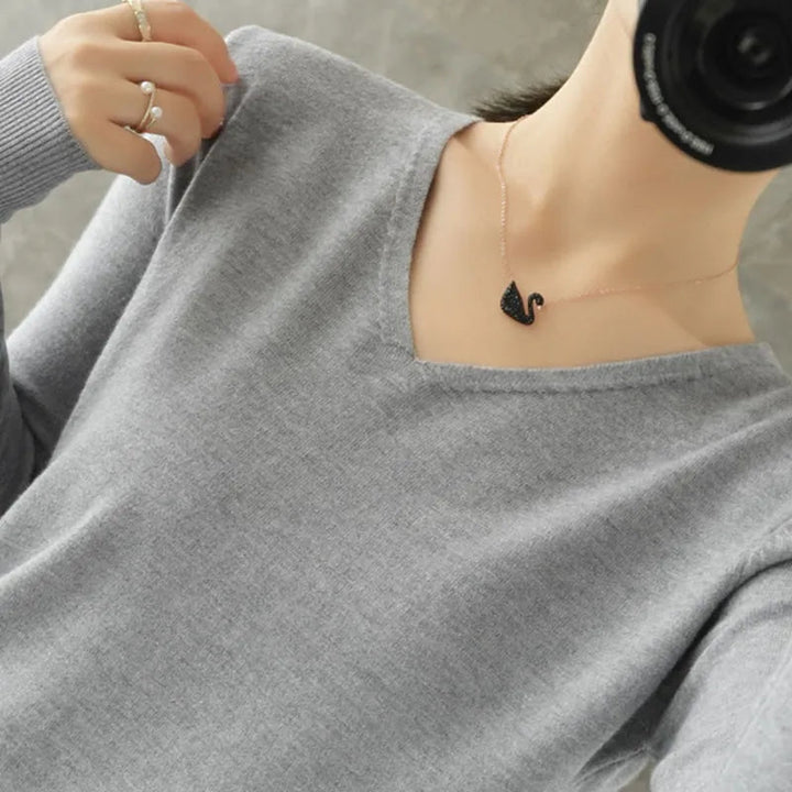 Simone| Maglione con scollo a V