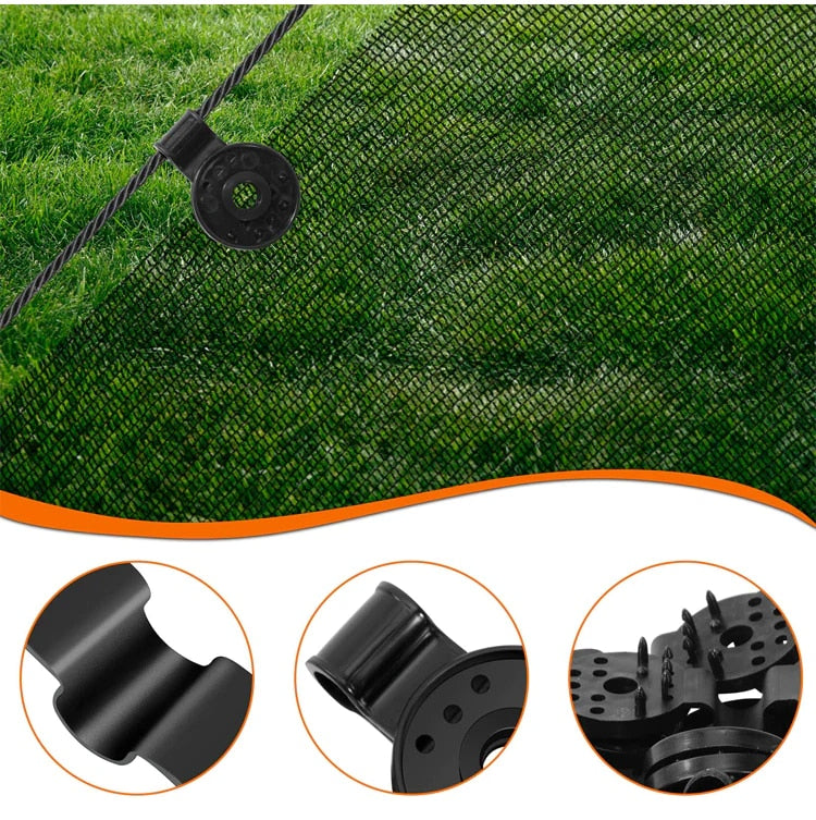 GripLock™ clips — Unbreakable hold in strong wind | 1+1 free (=40 clips)