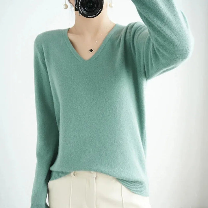 Simone| Maglione con scollo a V