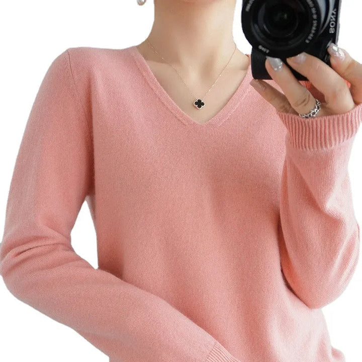 Simone| Maglione con scollo a V