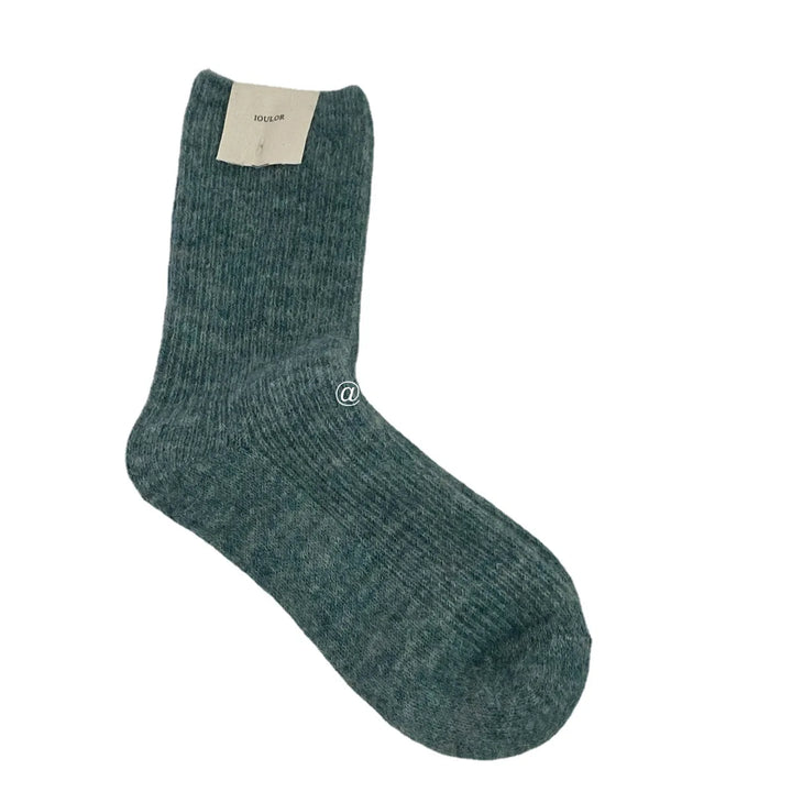 Damen Thermosocken | Extra dicke Wintersocken im japanischen Strickstil für warme Füße