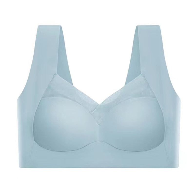 Soutien-gorge confortable sans armatures | Sans coutures et respirant | Maintien 360°, doux et extensible, idéal pour le quotidien, le sommeil et le sport (lot 1+2)