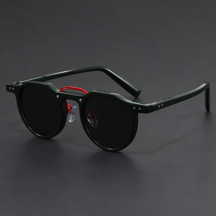 Retro Sonnenbrille mit markantem Rahmen | UV-Schutz für Alltag &amp; Urlaub | Leicht &amp; bequem, unisex | Vintage-Look für jedes Outfit