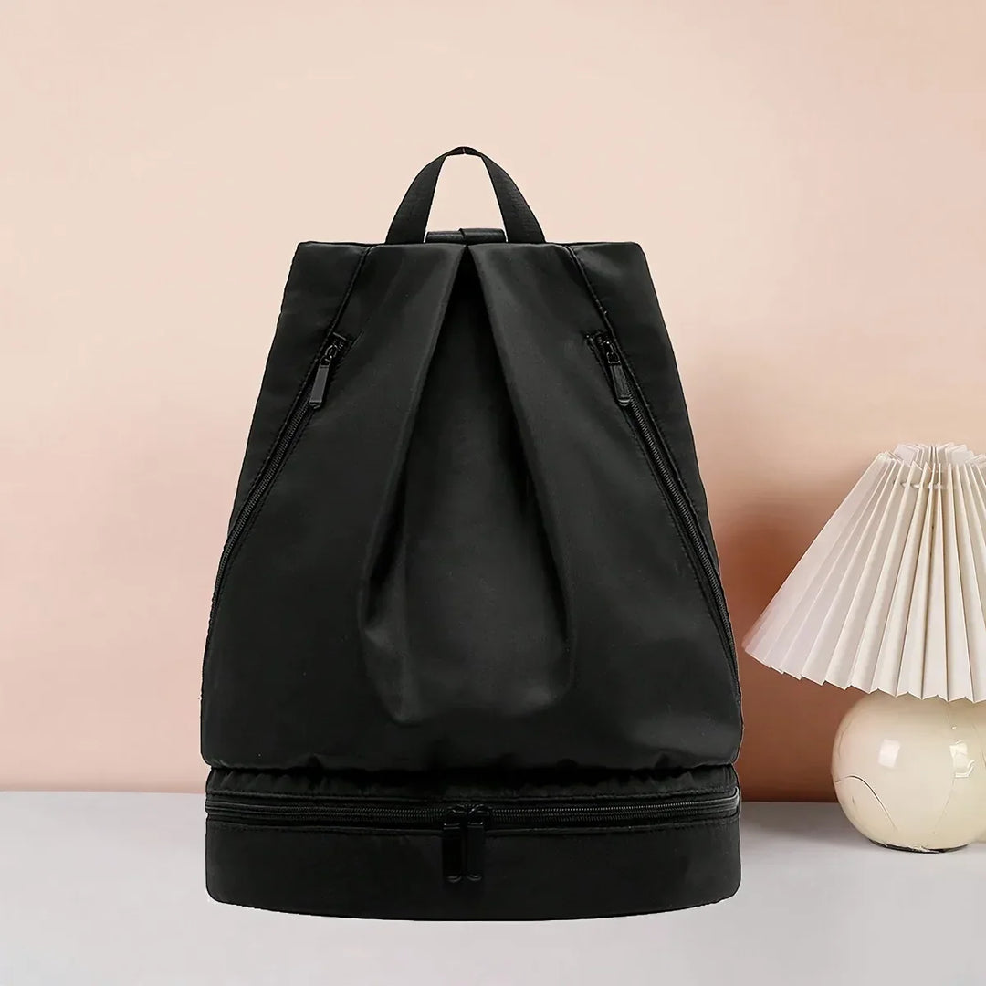 Sport Rucksack wasserabweisend | Fitnessrucksack mit Nass-Trocken-Fach &amp; 20–35 L Stauraum für Sport, Schwimmen &amp; Reisen