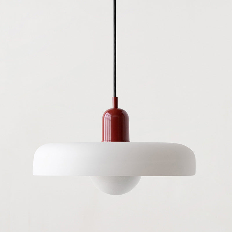 Pendant lamp made of metal &amp; glass with stained glass look | Ø25/Ø35 cm, G9 socket | Adjustable suspension | Crystal look