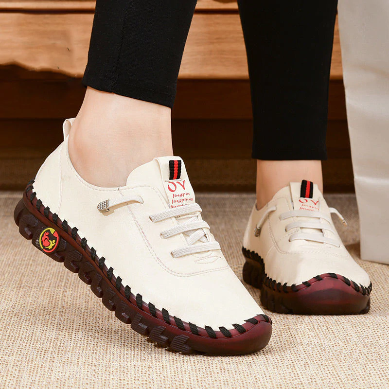 Orthopedic women’s sneakers with foot support | Cushioned &amp; comfortable for everyday | Summer sneakers for walking, non-slip