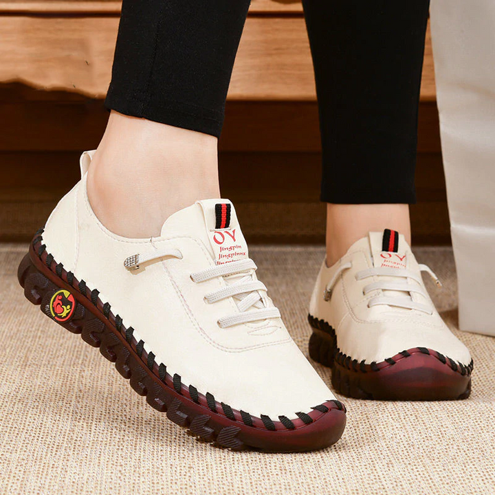 Orthopedic women’s sneakers with foot support | Cushioned &amp; comfortable for everyday | Summer sneakers for walking, non-slip