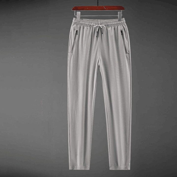 Schnelltrocknende Freizeithose | Stretchhose mit Reißverschlusstaschen und UV-Schutz