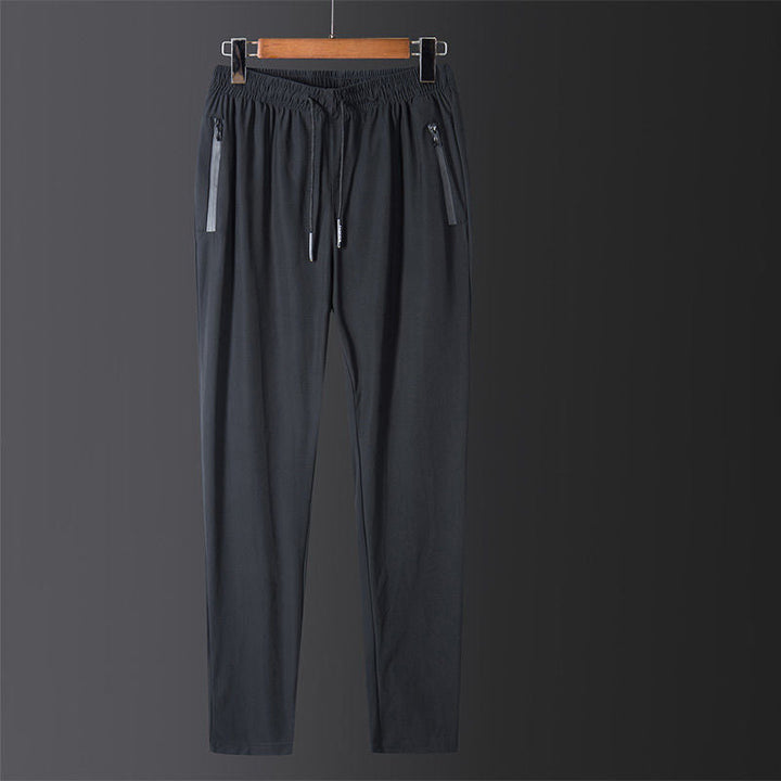 Schnelltrocknende Freizeithose | Stretchhose mit Reißverschlusstaschen und UV-Schutz