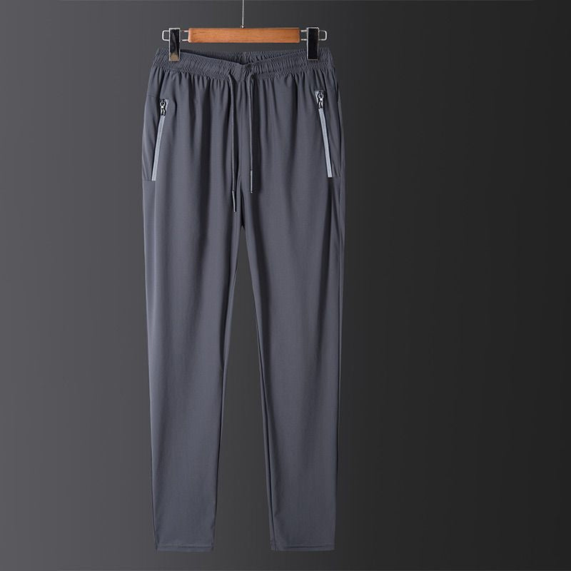 Schnelltrocknende Freizeithose | Stretchhose mit Reißverschlusstaschen und UV-Schutz