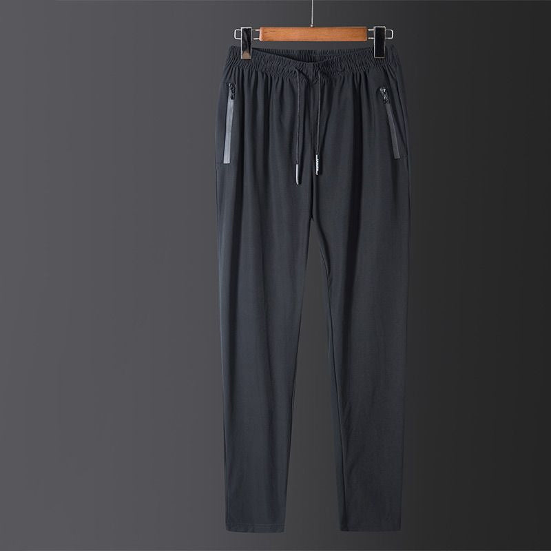 Schnelltrocknende Freizeithose | Stretchhose mit Reißverschlusstaschen und UV-Schutz
