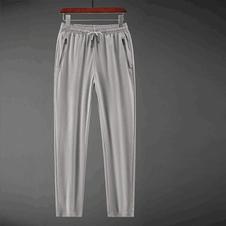 Schnelltrocknende Freizeithose | Stretchhose mit Reißverschlusstaschen und UV-Schutz