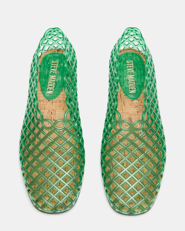Damen Jelly-Cage Slipper mit eckiger Zehe | Luftiges Design &amp; flache Sohle für Alltag | StilSchritt