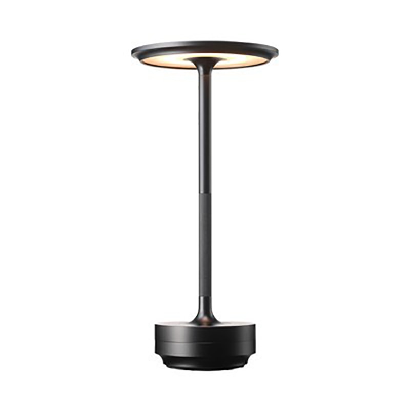 ShineCrest™ Kabellose Design-Tischlampe | Dimmbares LED-Licht aus Aluminium | Warmweiß, Wasserabweisend &amp; Elegant