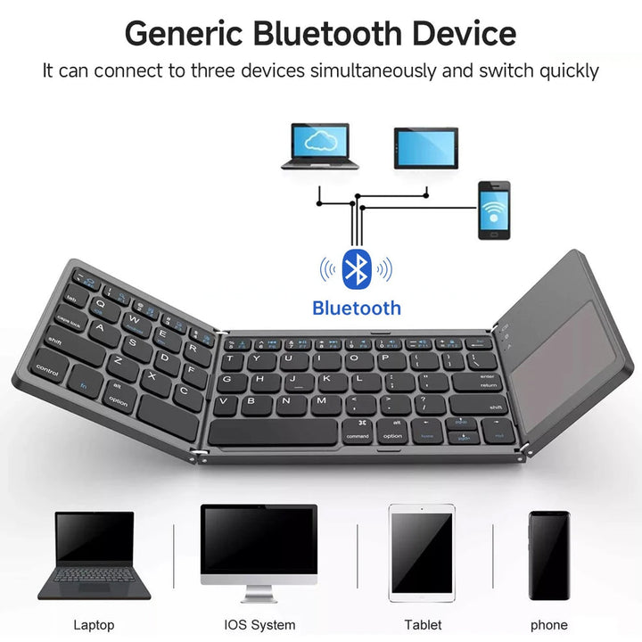 PocketType™ - Ultrakompakte und Sehr Tragbare Tastatur
