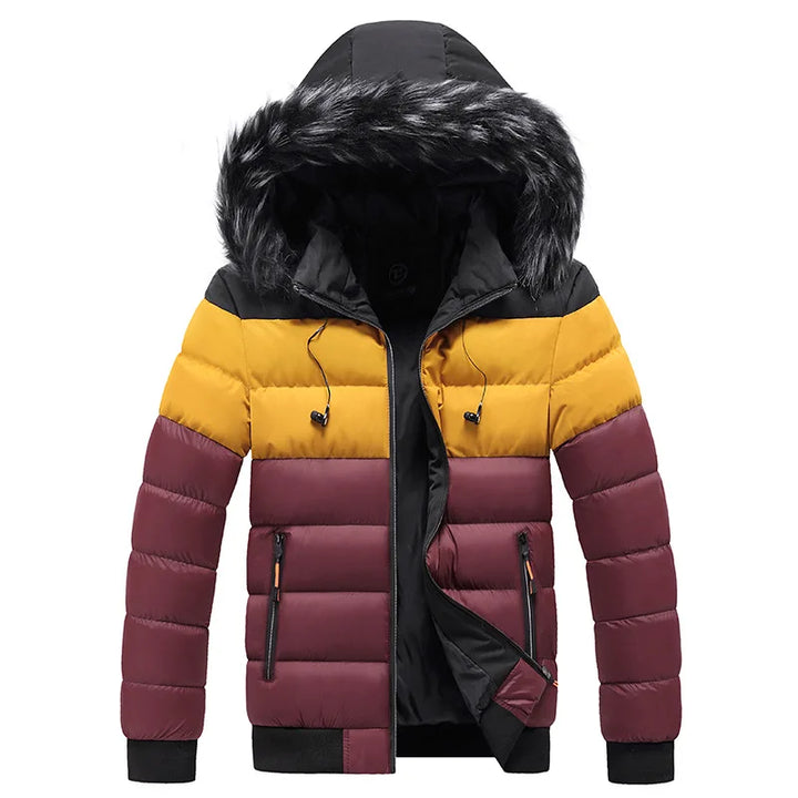 Herren Winterparka wasserdicht und winddicht | Thermisch isolierte Winterjacke für extreme Kälte, Alltag und Outdoor-Aktivitäten