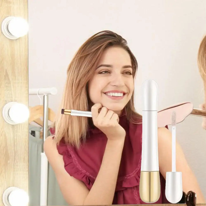 2-in-1 foundation stick + anti-wrinkle concealer 7 g | High coverage &amp; waterproof | With brush | 3 shades