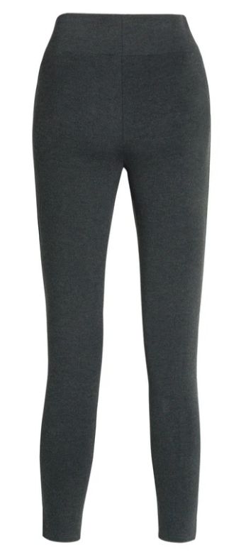 Damen High Waist Leggings | Figurbetonte Leggings im Jodhpur-Stil mit seitlichen Reißverschlüssen und Mittelnaht