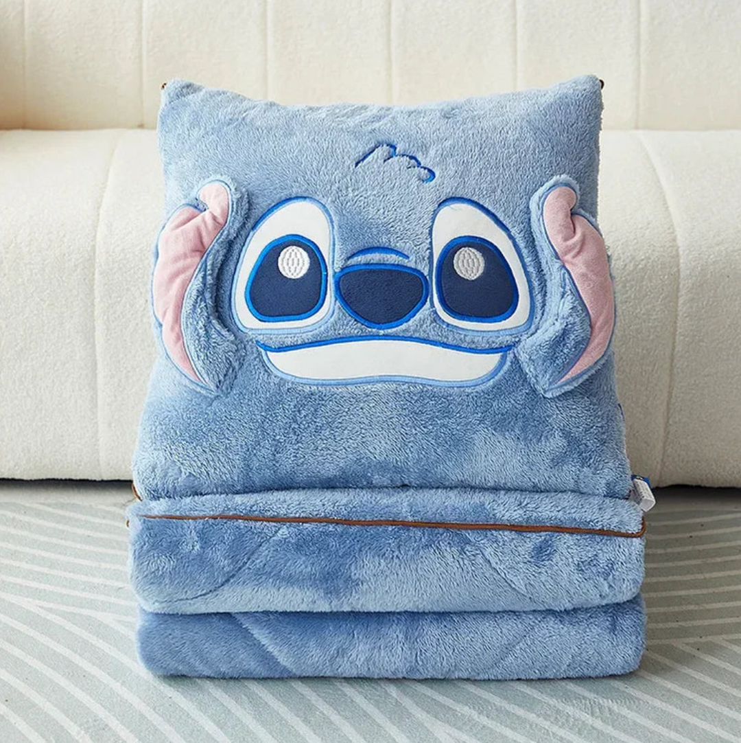 2-in-1 plush pillow-blanket | Usable as pillow, unfolds into blanket | Ultra-soft &amp; warm | Sizes: 90×190 to 200×200