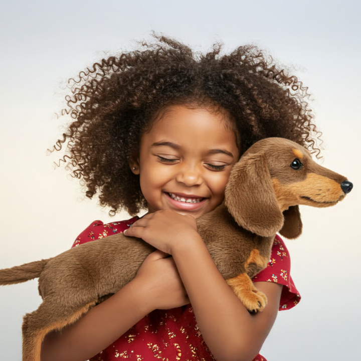 Interaktiver Plüschhund | Kuscheltier mit Sensoren, realistischen Bewegungen und ultraweichem Plüsch