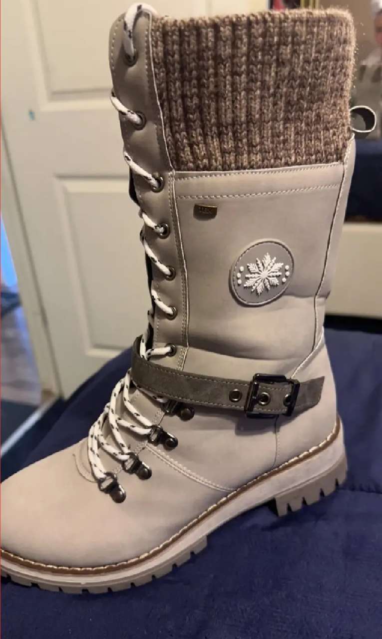 Luzie™ Winter-ready waterproof knee snow boots