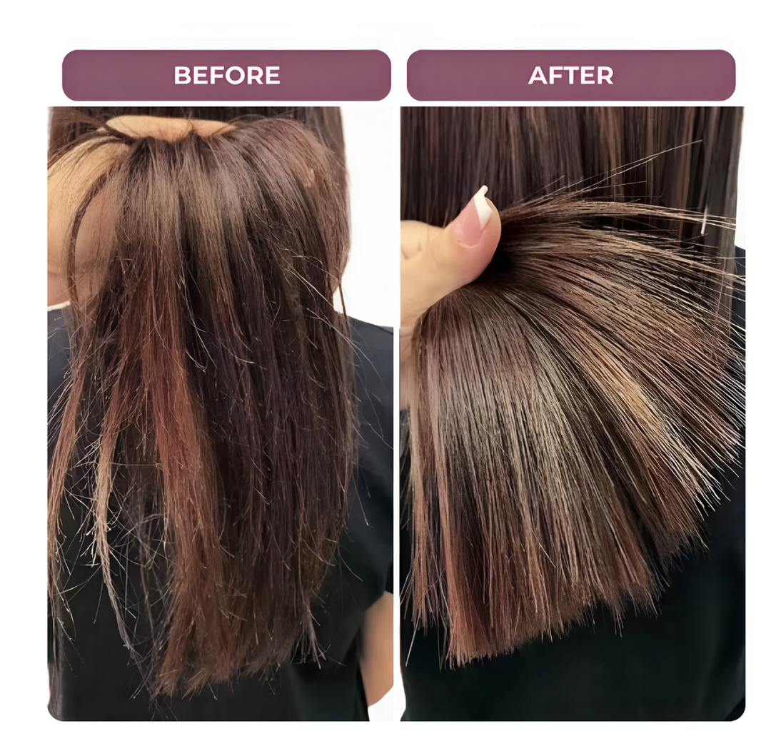 Restauration de cheveux avec taille-fourches automatique | Technologie lissante « pli » | Rechargeable et maniable | Pour la maison