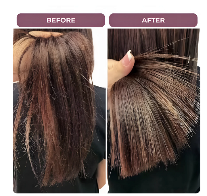Restauration de cheveux avec taille-fourches automatique | Technologie lissante « pli » | Rechargeable et maniable | Pour la maison