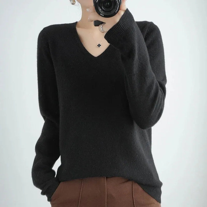 Simone| Maglione con scollo a V