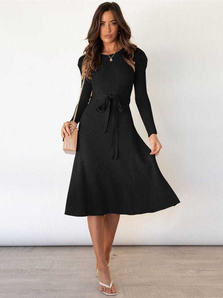 Vestito midi in maglia
