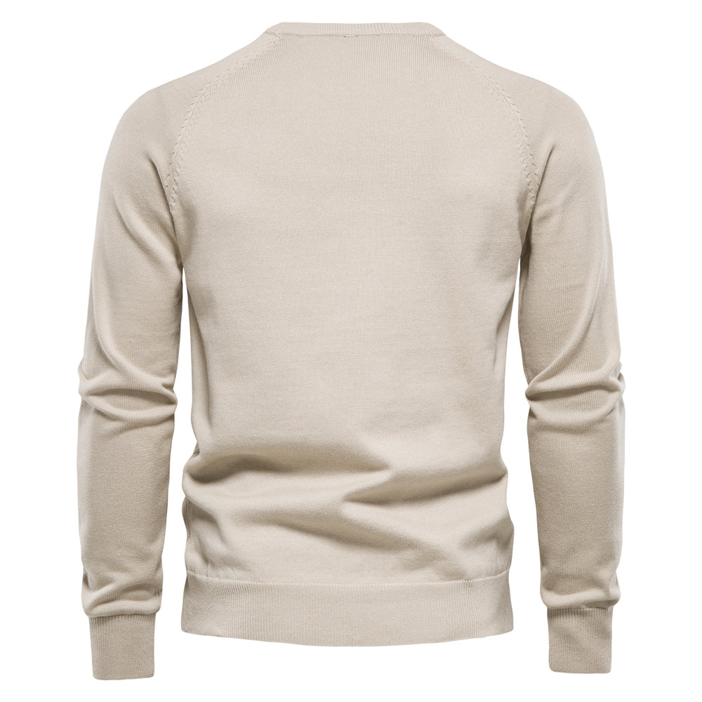 Herren Rollkragenpullover mit schmaler Passform | Warmer Strickpullover mit atmungsaktivem Stoff und eng anliegendem Rollkragen