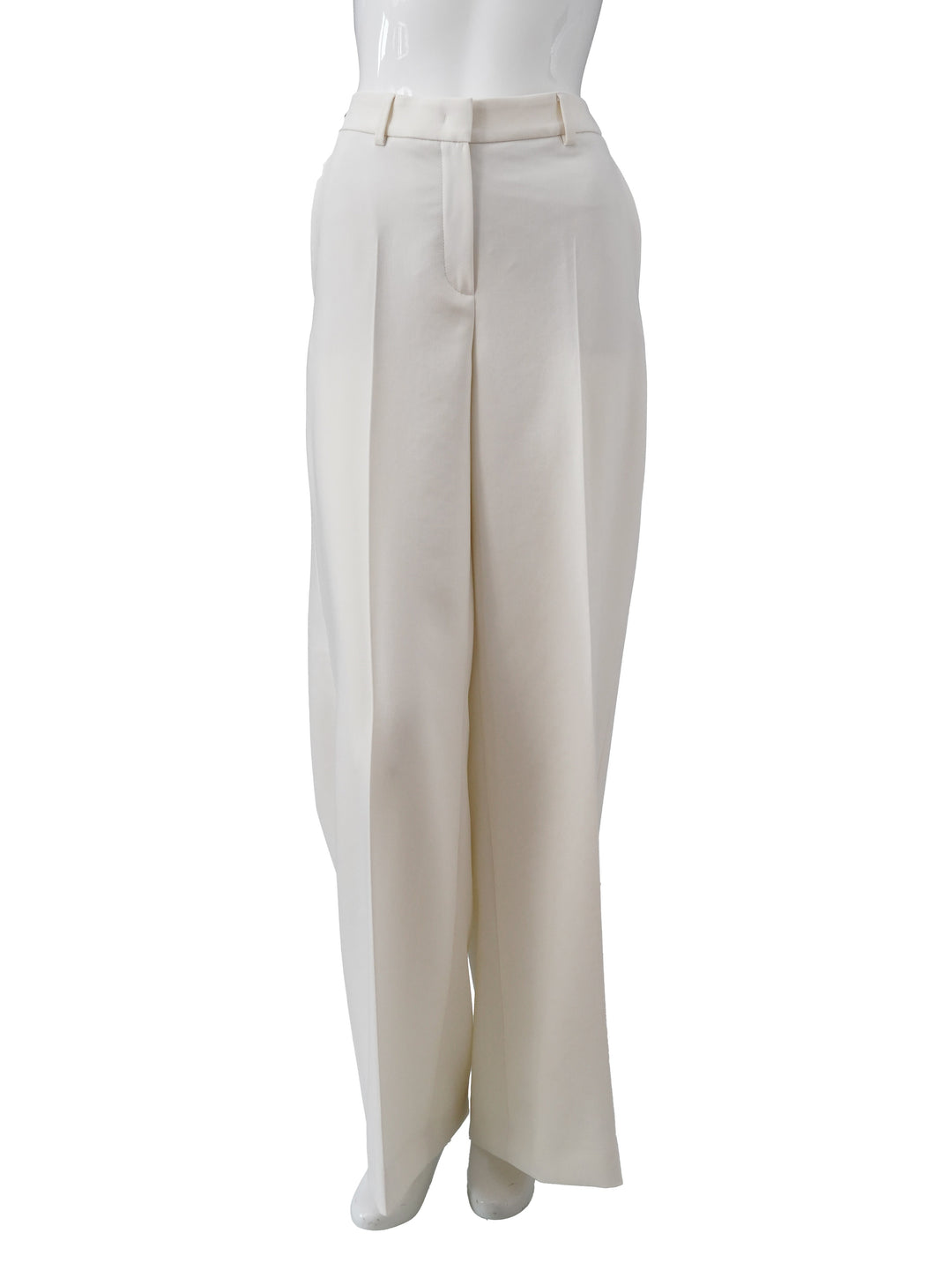 Damen Weithose | Cremefarbene Hose mit weiter Passform und hohem Tragekomfort