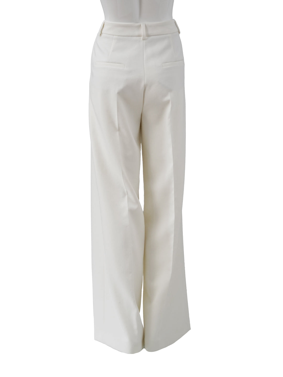 Damen Weithose | Cremefarbene Hose mit weiter Passform und hohem Tragekomfort