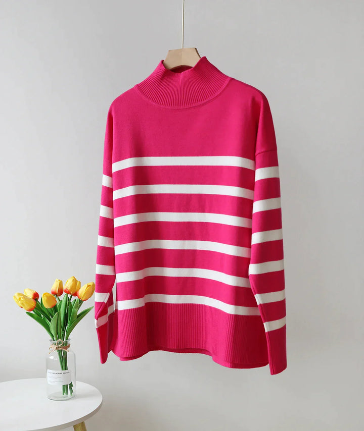 Jasmin| Pull à col roulé