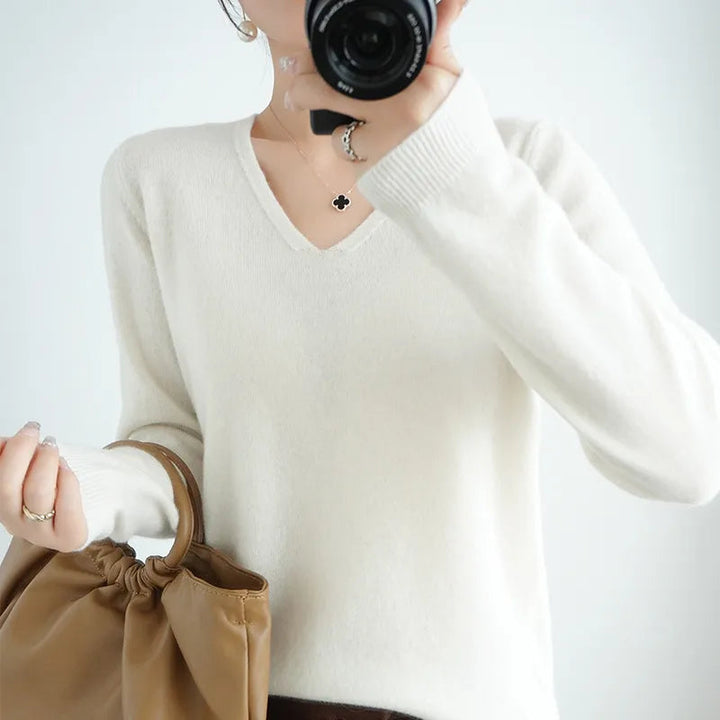 Simone| Maglione con scollo a V