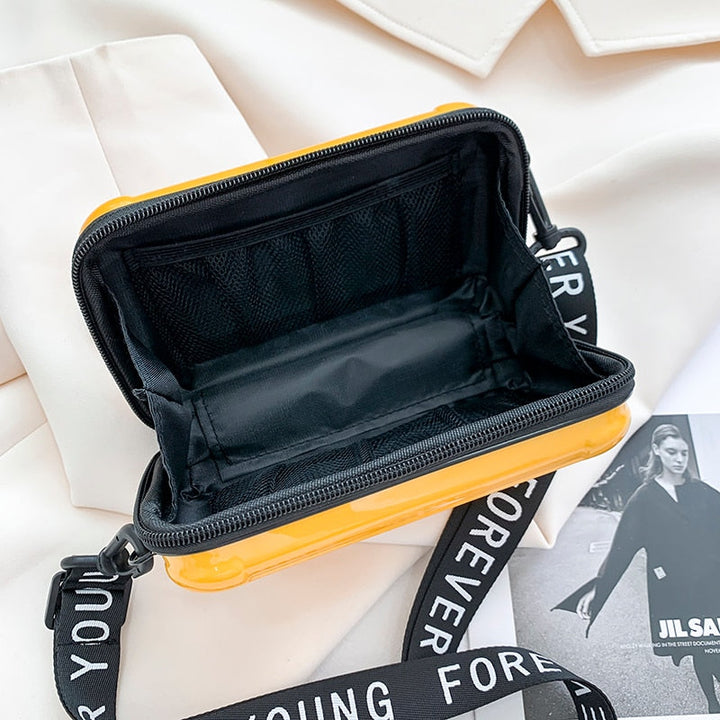 SBAG Borsa a tracolla | Borsa compatta da spalla | Idrorepellente e alla moda | Design rigido per uso quotidiano e viaggi
