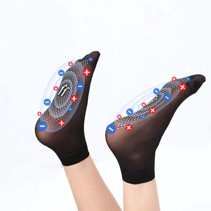 FlexSocks Ionic Stretch Socks 3-Pack (1+2 free) | Breathable &amp; elastic | Comfortable fit, all-day comfort | One size fits all