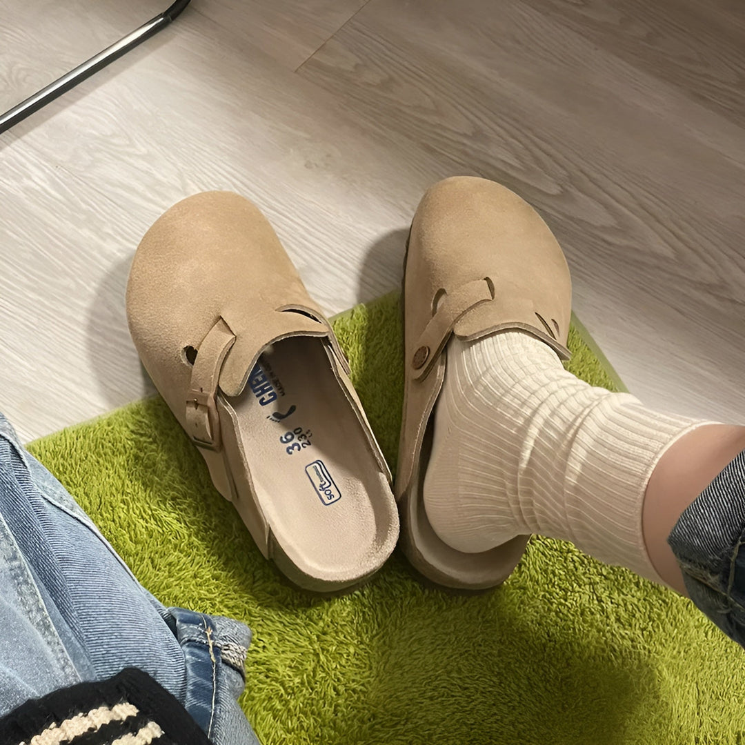Chaussons pour femmes avec soutien orthopédique - Style et confort