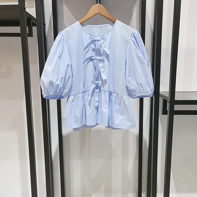 Charlotte | Puffärmelige Damenbluse
