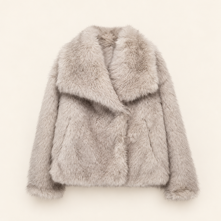 Damen Kunstfelljacke | Weiche Oversize-Jacke mit lockerem Schnitt und wärmendem Design für Herbst, Winter und elegante Outfits