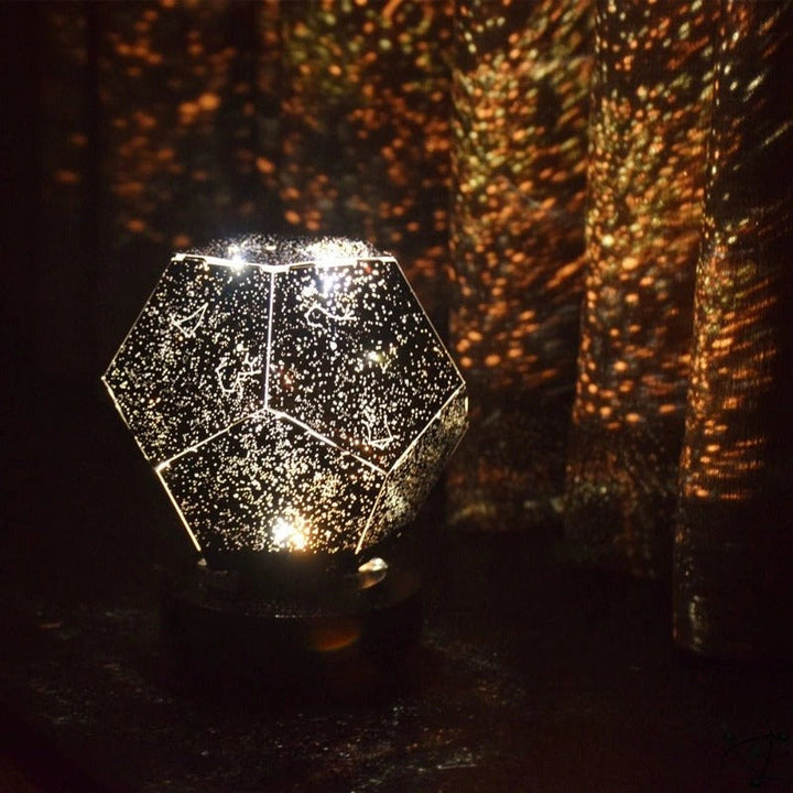 Star Projector 360° Rotation with LED Color Change | Starry Night Projection for Ceiling &amp; Wall | Quiet Night Light