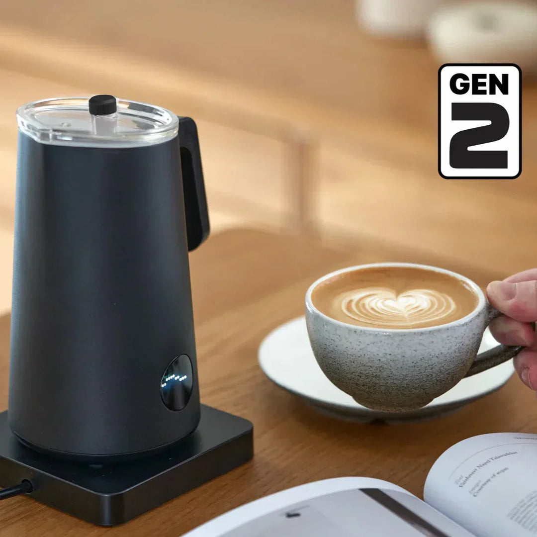 Milchaufschäumer | Elektrisch mit 5 Programmen für cremigen Barista-Milchschaum