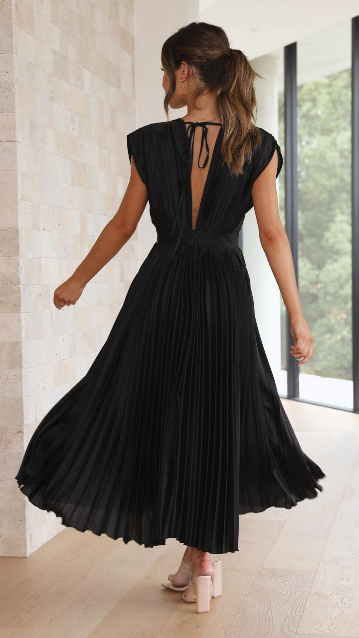 Maria | Elegantes &amp; Raffiniertes Plisseekleid