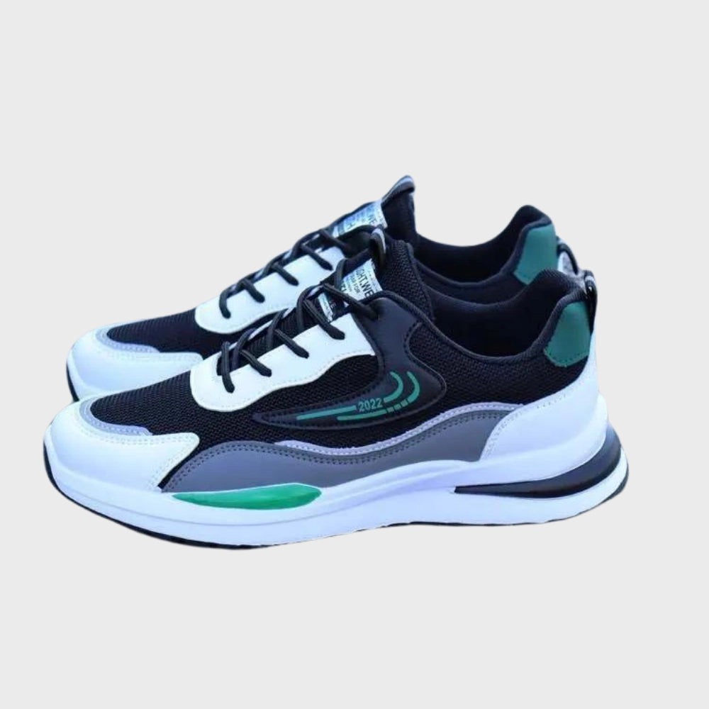 NetzRunner™ | Scarpe sportive in rete edizione limitata nero bianco verde
