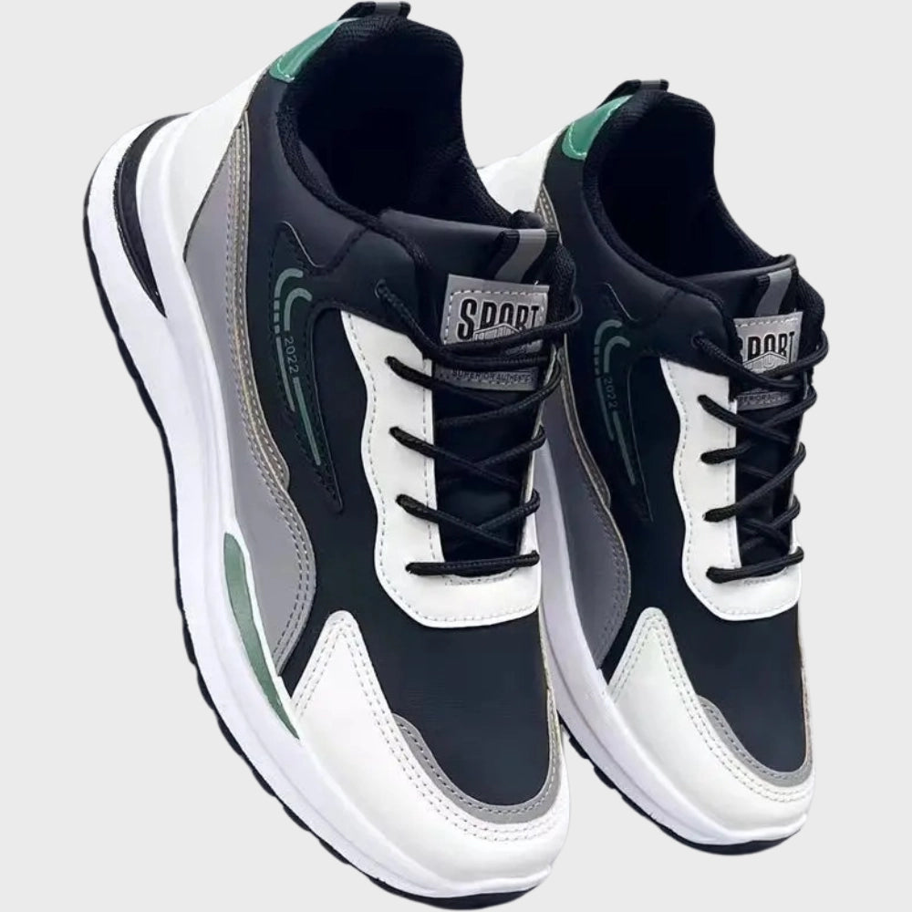 NetzRunner™ | Scarpe sportive in rete edizione limitata nero bianco verde