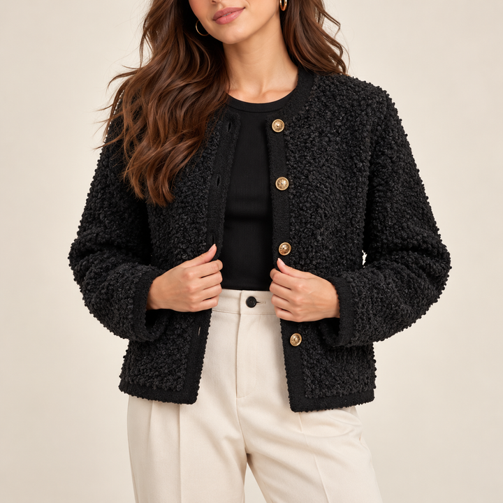 Damen Strickjacke aus weichem Kuschelstrick | Wandelbarer Cardigan zum offenen oder geschlossenen Tragen für Herbst und Alltag
