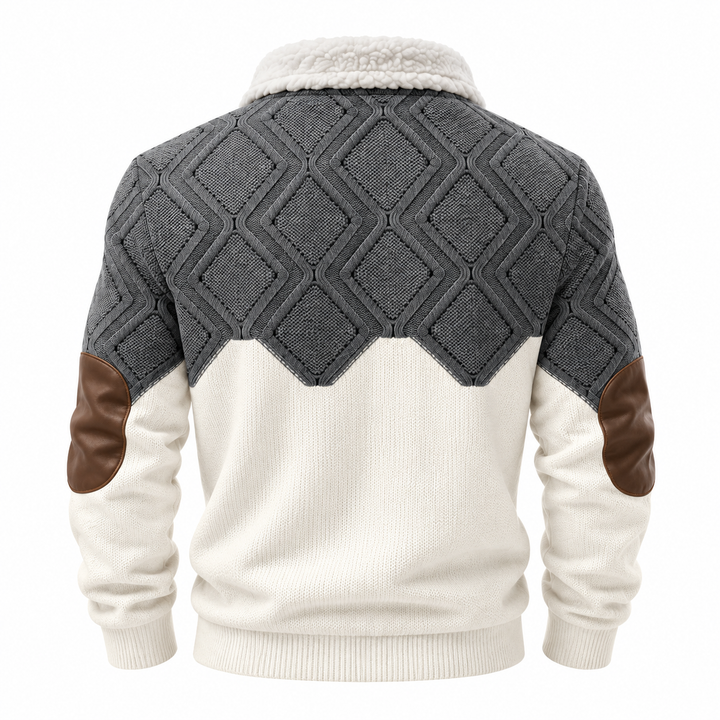 Herren Rollkragenpullover aus Baumwollmischung | Warmer Pullover mit weicher Stoffqualität und elastischer Passform