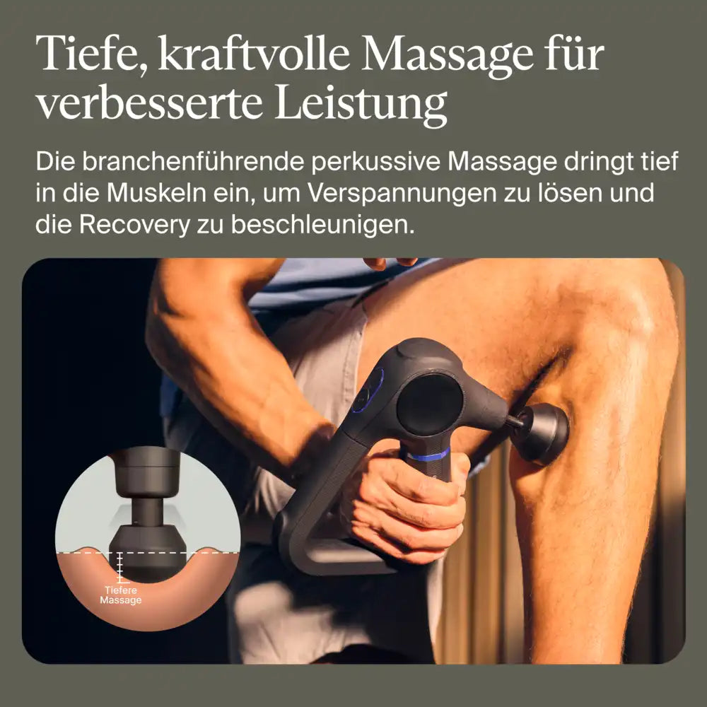 Massagepistole | Tiefengewebe Massagegerät mit 5 Geschwindigkeitsstufen