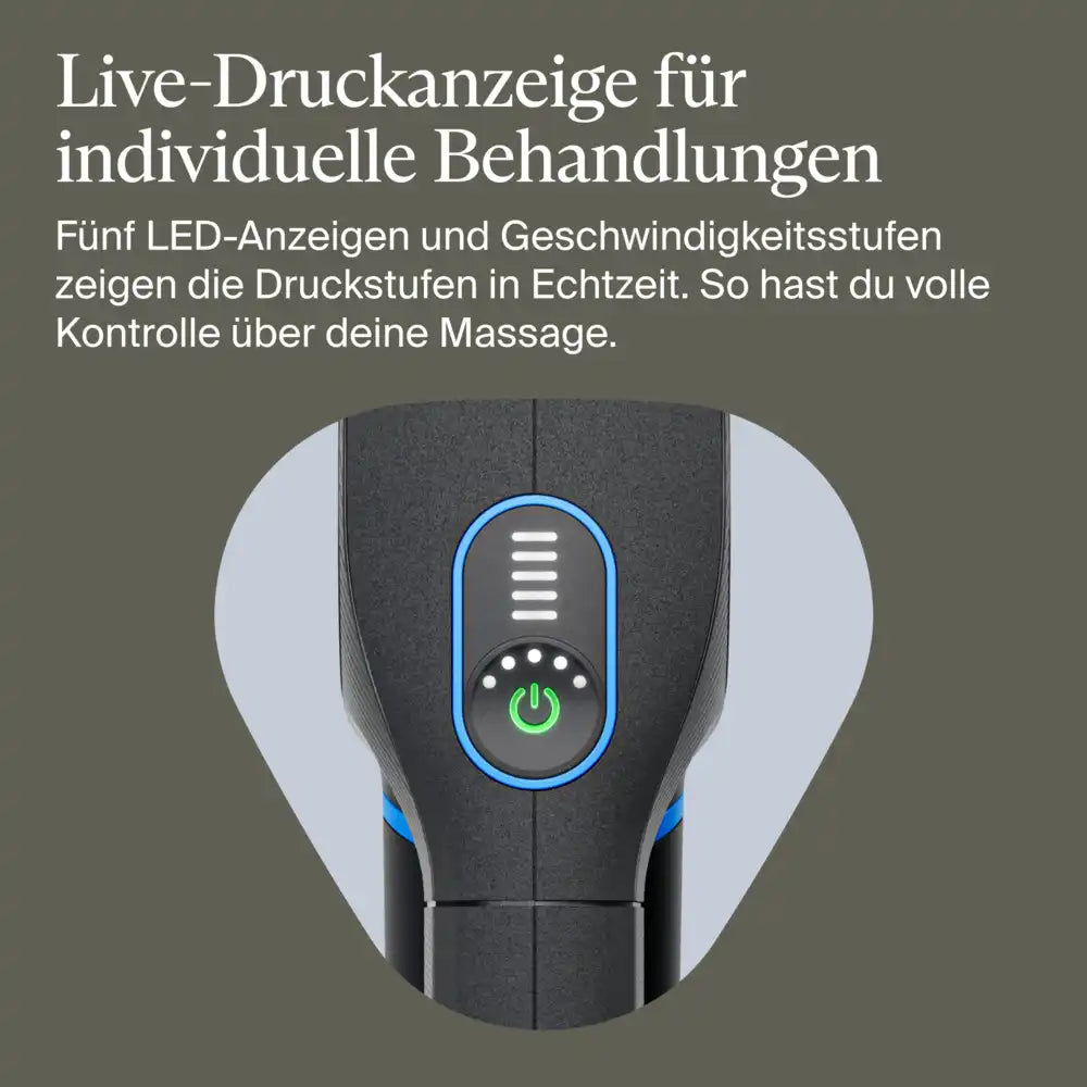 Massagepistole | Tiefengewebe Massagegerät mit 5 Geschwindigkeitsstufen