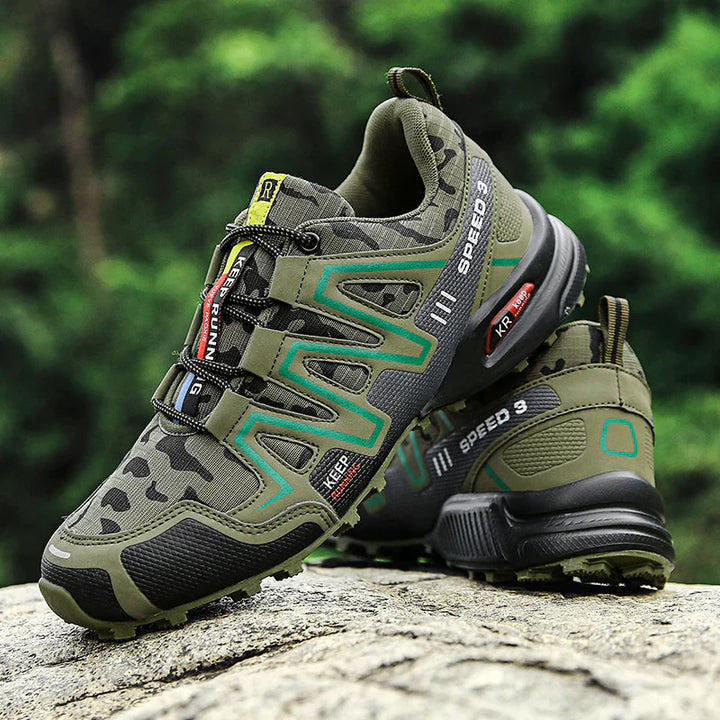 Herren Wanderschuhe | Orthopädisch, wasserdicht und rutschfest für Outdoor und Alltag